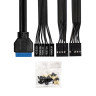Корпус Minitower EXEGATE BAA-308MU2 EX299073RUS