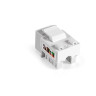 Модуль-вставка Keystone Jack RJ-45 EXEGATE KJ-8P8C-U-C6-90-110 EX297265RUS